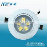 Indoor Hot Sale Led Ceiling Light 5 Watts Ceiling Light Fitting Aluminum Ceiling Light Fixture for Hotel Office