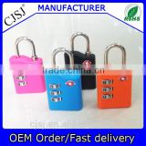 Travel Security TSA lock, Combination TSA Lock, 3 Digit Combination Lock TSA-550