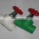 Customize Colorful ASTM PPR Gate Valve/pipe Fittings