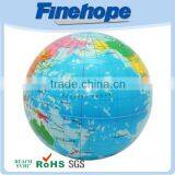 High Quality Soft pu Earth Novelty Stress Ball Shapes