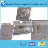 2015 Good Quality Real White Trocas Shell Button