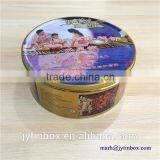 Round Tin Can Manufacture Customized Tin Box Can Big Round Health Care Tin Can