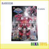 Funny DIY Toy Plastic Transmutation Toy Car/transform Robot Toy thumbnail-4
