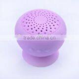 2014 Creative Wireless Portbale Mini Mushroom Suction Car Bluetooth Speaker, Bluetooth Shower Speaker