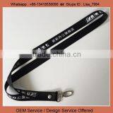 Black Plain Lanyard Eco Friendly Lanyard thumbnail-1