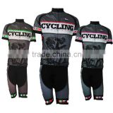 Sublimation Short Sleeve Bicycle Jersey Bike Clothing for Men