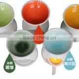Unique Shape Ceramic Aroma Burner With Bright Color Glaze thumbnail-3
