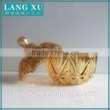 LX-T023 Middle East Gold Plating Luxurious Home Decorative Glass Jars and Lids thumbnail-1
