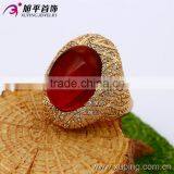 13356 Xuping Fashion Jewelry China Wholesale 18k Gold Ring Designs Luxury Glass Rings Charm Jewelery for Women thumbnail-3