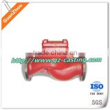 customized cast iron swing gate valve