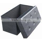 Puff Furniture Storage Ottoman With Tray thumbnail-3