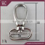 Guangzhou Manufacturer Directly Wholesale Shiny Silver Alloy Swivel Snap Hook thumbnail-1