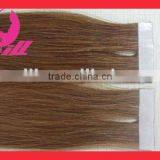 Pu Adhesive Tape Vigin Hair Extensions Remy Indian Hair Extensions Color #8 Large Stock thumbnail-1