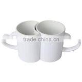 White Custom Sublimation Printing 20oz. White Mug thumbnail-1