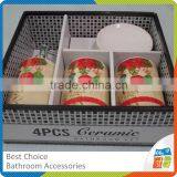 2016 Latest Christmas Design Bathroom Accessory Sets thumbnail-1