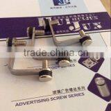 HJ-185 Hot Sale Stainless Steel Glass Clamp Accessories/Make in China Cheap Stainless Steel Glass Clamp Accessories thumbnail-5