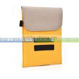 Mixed Fabric Non Wowen Simple Style Pouch for Ipad Mini for Ipad Mini Retina Protection Sleeve