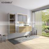 Wall Mounted Cabinet Double Sink Modern European Design Bathroom Cabinets thumbnail-6