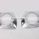 Front Fog Light Lamp Cover Trim 2 Pcs ABS Chrome For Triton L200 2015 Accessories thumbnail-2