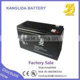 12v 7ah rechargeable batterykanglida sealed lead acid battery 12v 7ah