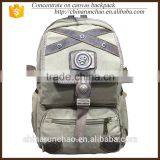 canvas sports foldable backpack,nylon foldable rucksack bag for sports