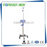 YXZ-027E Hospital Furniture Stainless Steel IV Pole For Sale