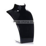 Acrylic Necklaces Earrings Display Jewelry Showcase Holder Organizer Stand Black(NE-B-0176) thumbnail-2
