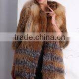 FU17 Wholesale Fox Fur Coat thumbnail-1
