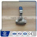 Testing According to API-598 Stainless Steel 2-piece Stainless Steel Ball Valve Cf8m 2000 Wog thumbnail-3
