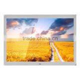 White Color Wall Mount Tablet Widescreen 1280*800 15inch LED AD Player