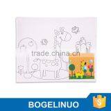 25x30cm Kids Canvas Painting Set With 6 Acrylic Paints and Brush thumbnail-3