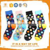 Custom Fashion High Quality Men's Dot Socks Men's Casual Cotton Socks Colorful Socks thumbnail-1