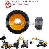 Solid Rubber Tubeless OTR Tire 17.5-25 20.5-25 23.5-25 26.5-25 29.5-25 thumbnail-1