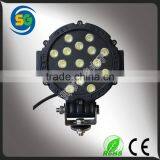 Wholesale Round Black Red Color 7inch 51W Led 4x4 off Road Driving Light thumbnail-3