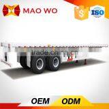 3 Axle Used Container Transport Semi Trailer for Sale thumbnail-2