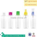Pet Plastic Spray Clear Bottles Cosmetic Travel Container Mist Pump 60ml thumbnail-1