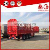 3 Axle Livestock / Cow / Cattle Transport Gooseneck Fence Semi Trailer thumbnail-1