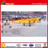 2 Axle 3 Axle Cargo Skeleton Lowbed Semi Trailer 40ft Container Trailer Price for Sale thumbnail-5