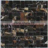 NATURAL BLACK AND GOLD ( MICAHEL ANGELO ) MOSAIC TILES thumbnail-2