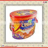 With 2 Lids Lollipop Oval Gift Metal Box thumbnail-2