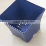 Plastic European Sqaure Pot Blue thumbnail-2