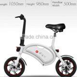 2017 New Arrival Smart Mobile APP Control Electric Mini Folding Bicycle, 12inch Foldable Electric Bicycle, 36V 350W Electro Bike thumbnail-1