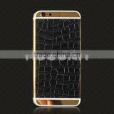 2016 For IPhone 6S/6s Plus Genuine Leather Gold Housing,Leather Gold Housing for IPhone,leather Housing thumbnail-6