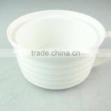 Stock White Ceramic/porcelain Soup Tureen With Handle thumbnail-1