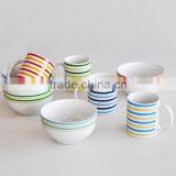Porcelain Bowl and Mug With Decal Printing thumbnail-1
