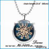 Holiday Necklace Holiday Jewelry Vintage Santa Christmas Jewelry Necklace thumbnail-5