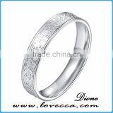Wholesale Stainless Steel Jewelry Couple Rings for Valentines Day thumbnail-3