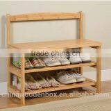 Practical Wooden Shoe Shelf Furniture thumbnail-2