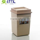 207 square shape plastic garbage can