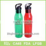 BPA Free Tritan Plastic Drinking Bottle With Tube thumbnail-1